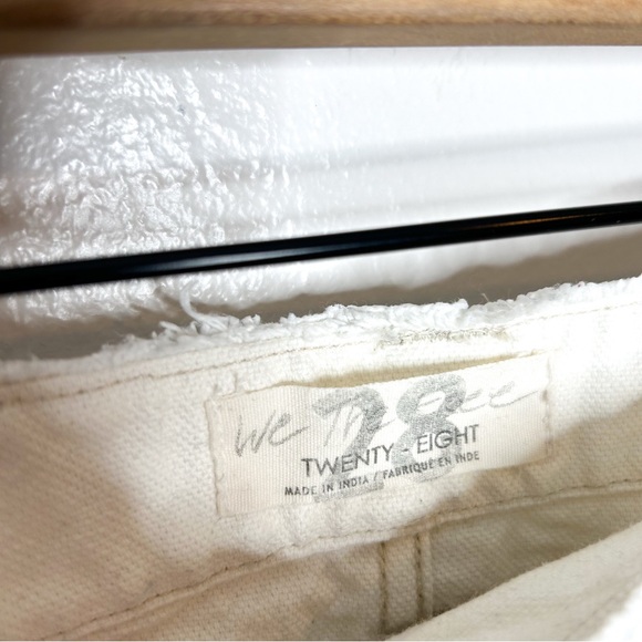 WE THE FREE Free People Love Alive Boyfriend Jeans Patchwork Dye Carpenter Pants - Picture 9 of 13